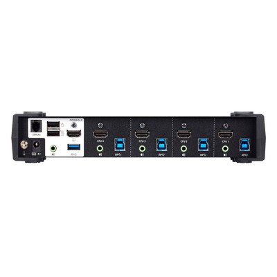 ATEN CS1824 KVMP-Switch 4-fach, 4K HDMI, USB 3.0, Audio (Produktbild 2)