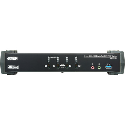 ATEN CS1924M KVMP-Switch 4-fach, DisplayPort mit MST, USB 3.0, 4K (Produktbild 2)