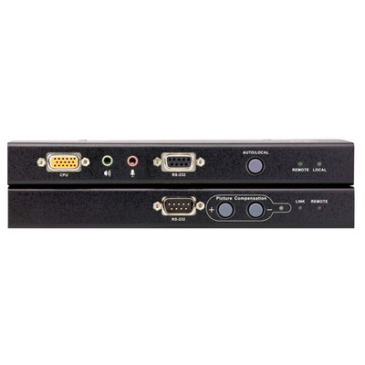 ATEN CE350 Konsolen-Extender, 1PC auf 2 Arbeitsplätze, PS/2, VGA, RS232, mit Audio, max. 150m (Produktbild 2)