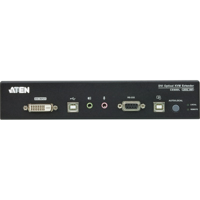 ATEN CE680 Konsolen-Extender, DVI über LWL, USB, RS232, mit Audio, max. 600m via Glasfaser (Produktbild 3)
