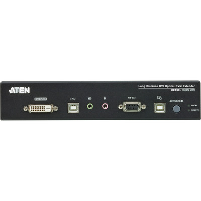 ATEN CE690 Konsolen-Extender, DVI über LWL, USB, RS232, mit Audio, max. 20km via Glasfaser  (Produktbild 5)