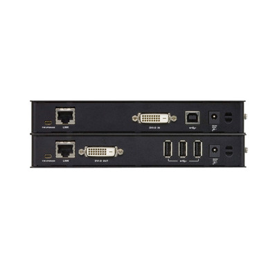ATEN CE610A Konsolen-Extender, DVI, HDBaseT KVM-Extender mit ExtremeUSB®, 1920x1200 max. 100m (Produktbild 2)