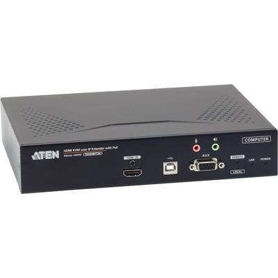 ATEN KE8950T Senderteil KVM over IP Extender, 4K HDMI Einzeldisplay, RS232, USB, Audio  (Produktbild 5)