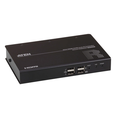 ATEN KE8900SR Slim Empfängereinheit (Receiver) KVM over IP Extender, HDMI Einzeldisplay, USB, RS-232  (Produktbild 5)