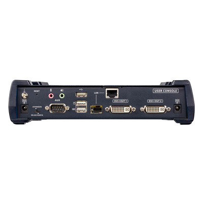 ATEN KE6940AR DVI-I Dual-Display KVM over IP Empfänger (Produktbild 2)