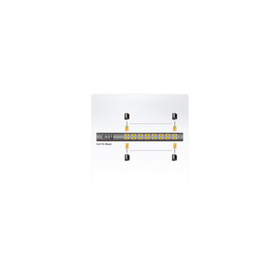 ATEN CL3116NX UK KVM-Switch 16-Port, 18,5-LCD-Konsole (PS/2-USB, VGA) UK-Layout (Produktbild 3)