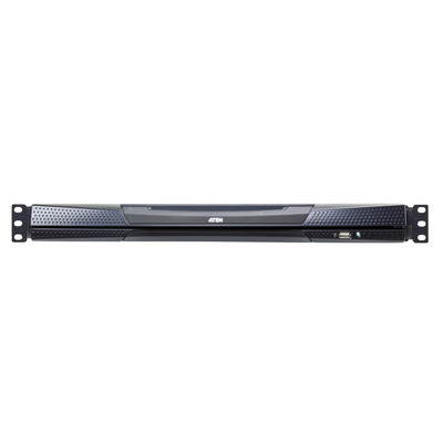 ATEN KL1508AiN DE Cat.5 KVM over IP Switch 8-Port, 19-LCD, Dual-Rail, DE-Layout (Produktbild 2)