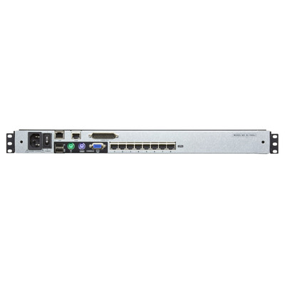 ATEN KL1508AiN DE Cat.5 KVM over IP Switch 8-Port, 19-LCD, Dual-Rail, DE-Layout (Produktbild 3)