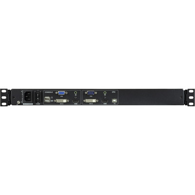 ATEN CL6700MW SL Single Rail 17,3-LCD Konsole (USB, HDMI / DVI / VGA) SL-Layout (Produktbild 6)