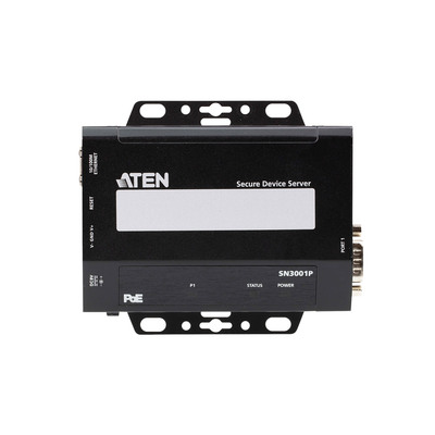 ATEN SN3001P 1-Port RS-232 Secure Device Server mit PoE 10/100Mb/s  (Produktbild 5)