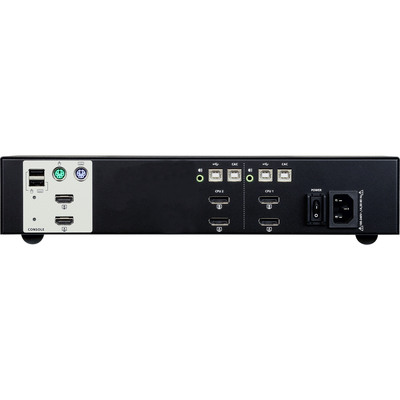 ATEN CS1142DP KVM Secure Switch, 2-fach, DisplayPort Dual Display, USB, Audio (Produktbild 2)