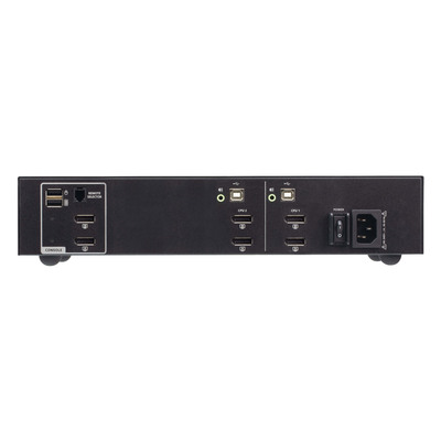 ATEN CS1142DP4 2-Port KVM Secure Switch mit USB 4K DisplayPort Dual-Display (PSD PP v4.0-konform) (Produktbild 2)