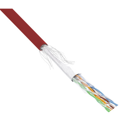 InLine® Patchkabel Cat.5e, rot, SF/UTP, AWG26, PVC, 100m (Produktbild 2)