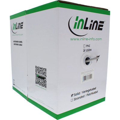 InLine® Verlegekabel, SF/UTP, Cat.5e, AWG24 CU, halogenfrei, 100m (Produktbild 11)