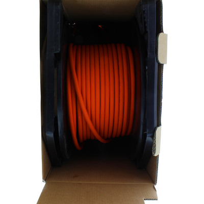 InLine® Verlegekabel Cat.7a, S/FTP (PiMF) 4x2x0,58 AWG23, 1200MHz, B2ca halogenfrei, orange, 10m (Produktbild 2)