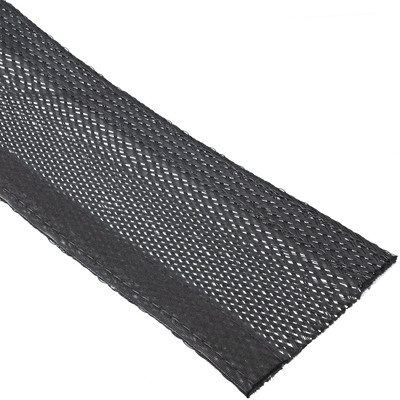 InLine® Kabelschlauch, Gewebeschlauch mit Klettverschluss, 1m x 25mm Durchmesser, schwarz (Produktbild 3)