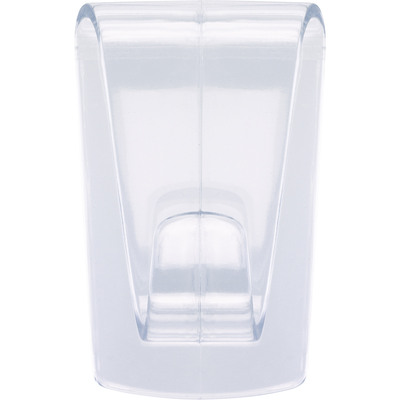 tesa Klebehaken, 2 Stück, für transparente Oberflächen und Glas, bis zu 1kg pro Haken, transparent (Produktbild 2)
