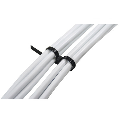 InLine® Kabelbinder mit Doppelkopf, Länge 300mm, Breite 4,8mm, schwarz, 100 Stück (Produktbild 3)