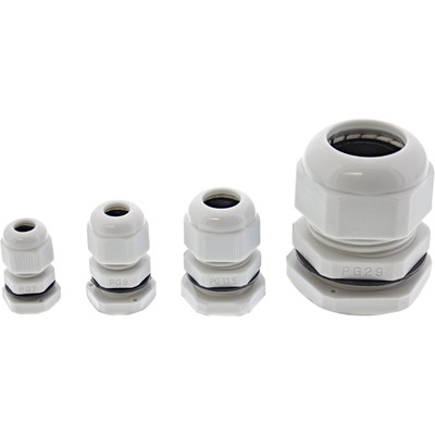 InLine® Kabeldurchführung PG 29 Nylon IP68 18-25mm, grau, 10 Stück  (Produktbild 5)