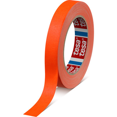 tesaband Gewebeband, 25m x 19mm, neonorange (Produktbild 3)