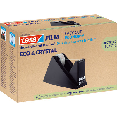 tesafilm® Eco & Crystal, 10m x 19mm, 1 Rolle + Tischabroller  (Produktbild 5)