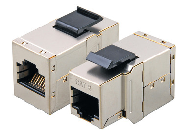 Keystone Einbauadapter RJ45 STP, Cat.6 -- , 37486.1 (Produktbild 1)