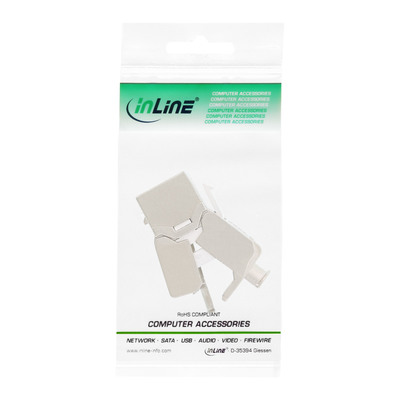 InLine® Keystone RJ45 Buchse / LSA Einsatz, SNAP-In, Cat.6a, schmale Bauform (Produktbild 6)