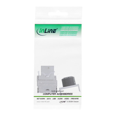 InLine® Premium Keystone RJ45 Buchse / LSA Einsatz, SNAP-In, Cat.6a (Produktbild 6)