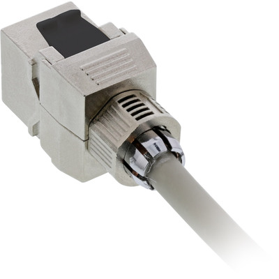 InLine® Keystone RJ45 Buchse / LSA Einsatz, SNAP-In, Cat.6a, schmale Bauform  (Produktbild 5)