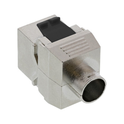 InLine® Keystone RJ45 Buchse, SNAP-In, Cat.8.1, Schraubverschluss (Produktbild 2)