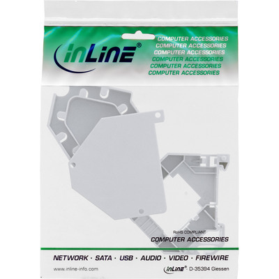 InLine® Keystone SNAP-In LWL Keystone Modulhalter, 1-fach für Hutschiene  (Produktbild 5)