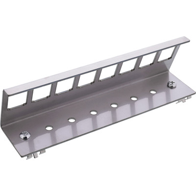 InLine® Keystone SNAP-In Metall-Modulhalter, 8-fach für Hutschiene (Produktbild 2)