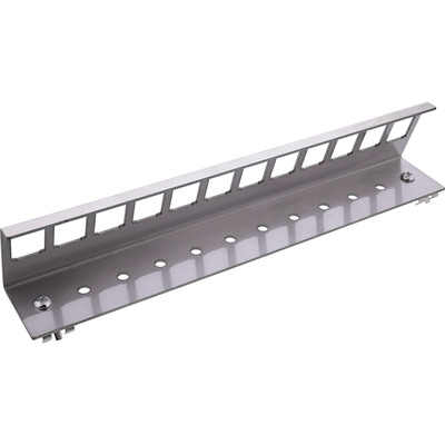 InLine® Keystone SNAP-In Metall-Modulhalter, 12-fach für Hutschiene (Produktbild 2)