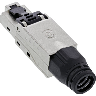 InLine® RJ45 Stecker Cat.8.1 2000MHz, feldkonfektionierbar, geschirmt, Schraubv. (Produktbild 3)