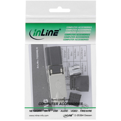 InLine® RJ45 Stecker Cat.8.1 2000MHz, feldkonfektionierbar, geschirmt, Schraubv.  (Produktbild 5)