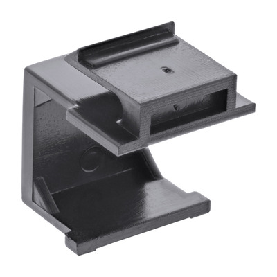 InLine® Keystone SNAP-In Blindabdeckung für Modul Steckplatz, schwarz, 10er Pack (Produktbild 2)