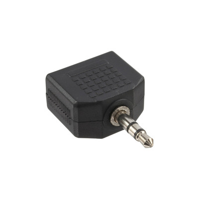 InLine® Audio Adapter, 3,5mm Klinke Stecker an 2x 3,5mm Klinke Buchse, Stereo (Produktbild 2)