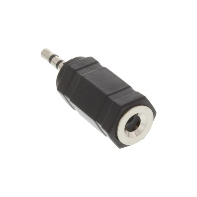 InLine® Audio Adapter, 2,5mm Klinke Stecker zu 3,5mm Buchse, Stereo (Produktbild 2)