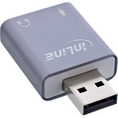 InLine® USB Audio Soundadapter, USB-A (Produktbild 2)