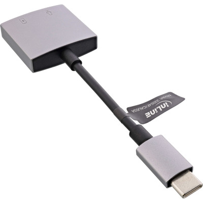 InLine® USB-C Audio Adapterkabel, USB-C zu 3,5mm Buchse + PD 30W  (Produktbild 5)