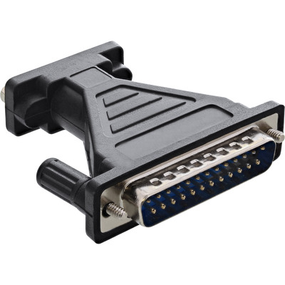 InLine® USB zu Ser, Adapterkabel, USB-C an 9pol Sub D Stecker, mit 9-25pol Adap. (Produktbild 3)
