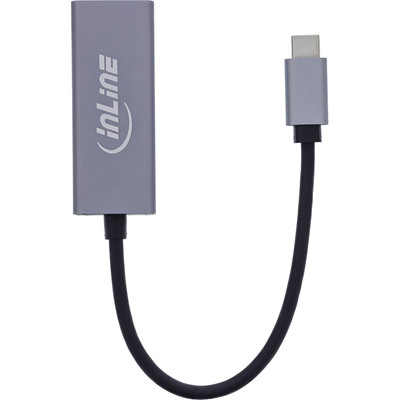 InLine® USB 3.2 Netzwerkadapter Kabel, USB-C zu RJ45 Gigabit Netzwerk (Produktbild 3)