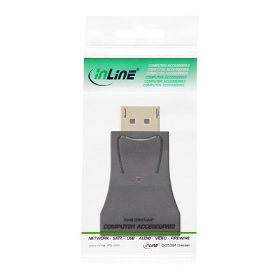 InLine® DisplayPort Konverter, DisplayPort Stecker auf VGA Buchse, FullHD/60Hz (Produktbild 3)