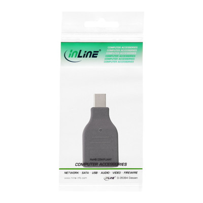 InLine® DisplayPort Konverter, mini DisplayPort Stecker auf HDMI Buchse, FullHD (Produktbild 3)