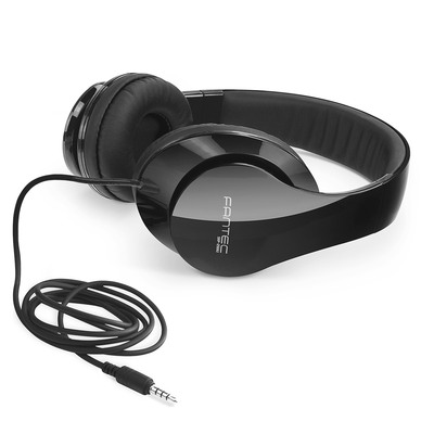 FANTEC SHP-250AJ-BB, Kopfhörer, stereo, 3,5mm-Klinke, schwarz (Produktbild 2)