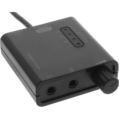 InLine® USB zu HQ Audio Konverterkabel, USB Headset-Verstärker, mit Equalizer und optischem Audioausgang (Produktbild 2)