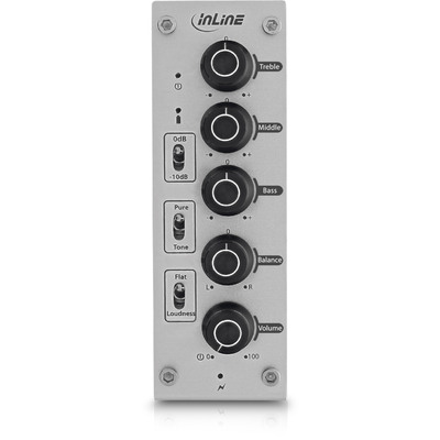 InLine® AmpEQ mobile, Hi-Res AUDIO Kopfhörer-Verstärker und Equalizer, 3,5mm Klinke, mit Akku (Produktbild 6)
