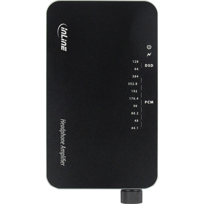 InLine® Mobile AmpUSB, Hi-Res AUDIO HiFi DSD Kopfhörer-Verstärker, USB Digital Audio Konverter, 384kHz/32-Bit (Produktbild 3)