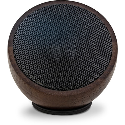 InLine® woodwoom, Mini Bluetooth Walnuss-Holz Lautsprecher, 52mm (Produktbild 2)