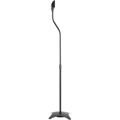 InLine® Lautsprecherständer Teleskop 68-110cm, 2 Stück, schwarz (Produktbild 2)